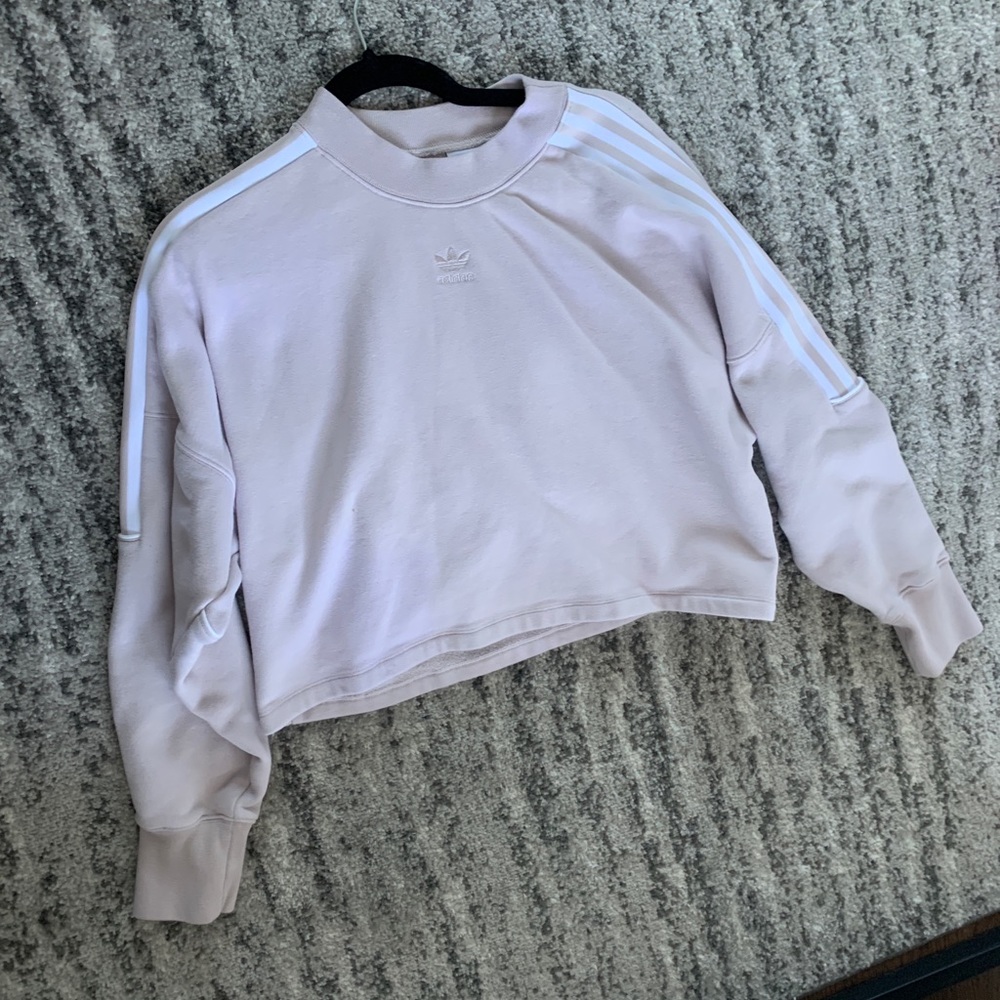 Adidas cropped sweater